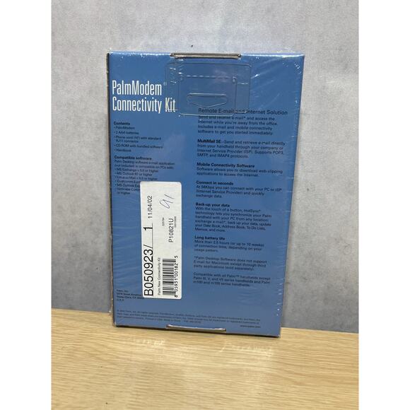 PALM PALMMODEM CONNECTIVITY KIT DIAL-UP MODEM PALMOS GENUINE ORIGINAL New - Picture 2 of 5